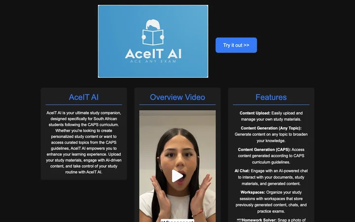 AceIT AI 产品预览