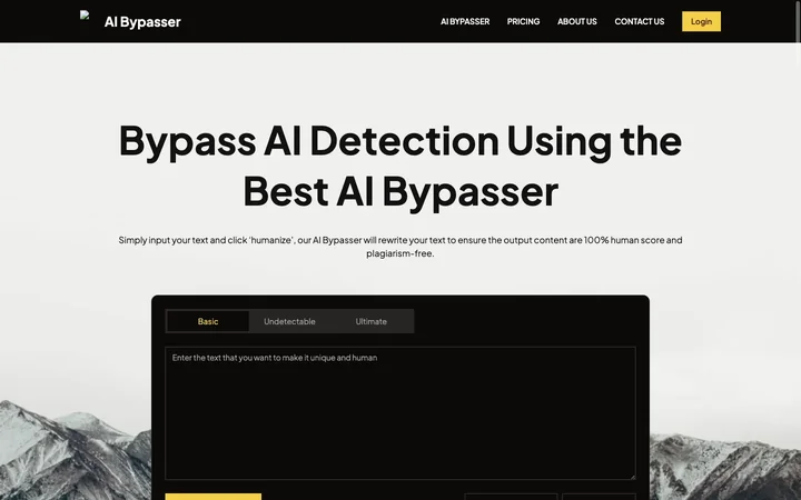 AIBypasser.Pro product preview