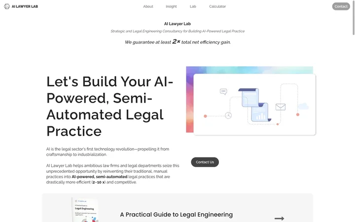 AI Lawyer Lab product preview