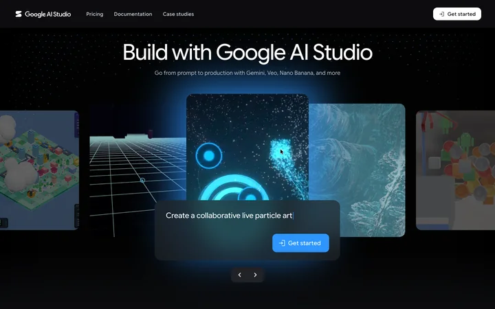 Google AI Studio product preview