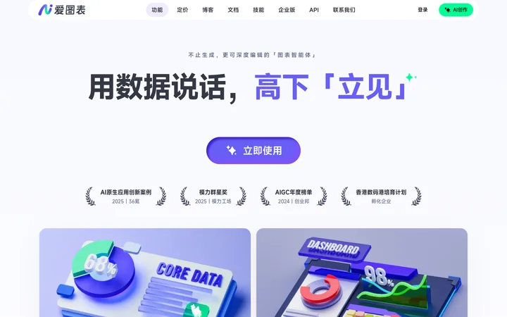 爱图表 product preview