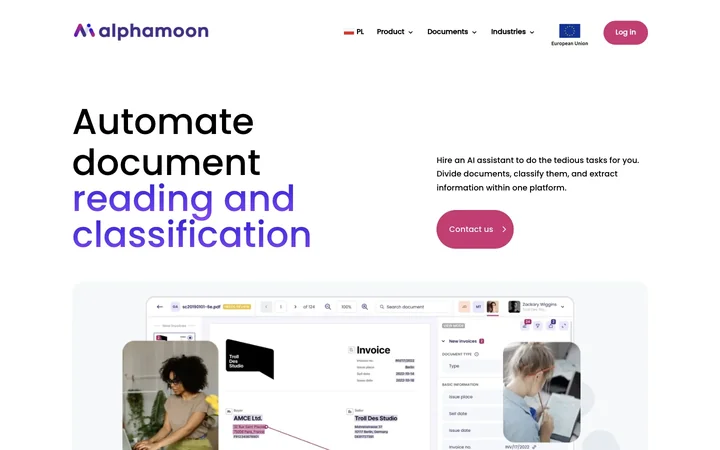 Alphamoon product preview