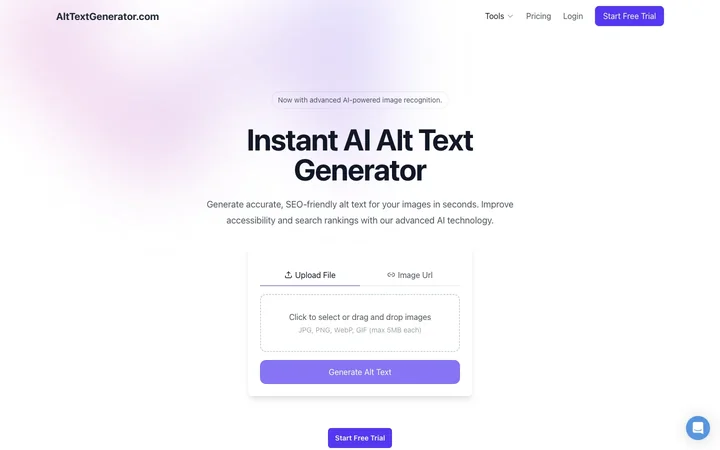 Alt Text Generator product preview