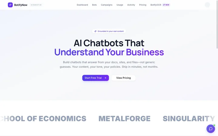 BotifyNow product preview