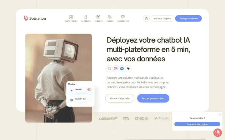 Botnation AI product preview