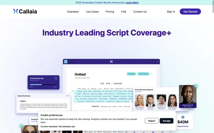 Callaia product preview