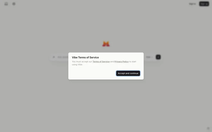 Vibe product preview
