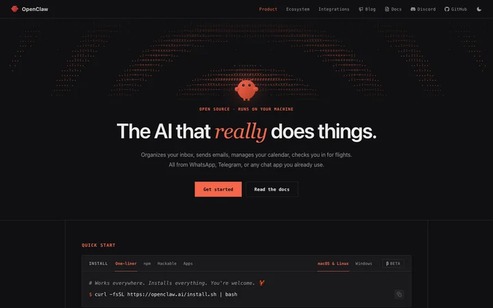 OpenClaw product preview