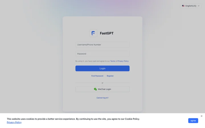 FastGPT product preview