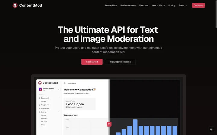 ContentMod product preview
