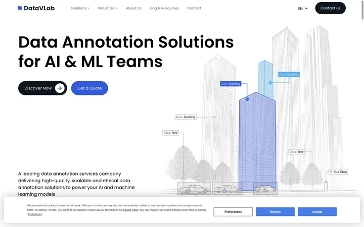 DataVLab product preview