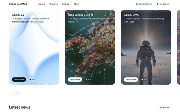 Google DeepMind product preview