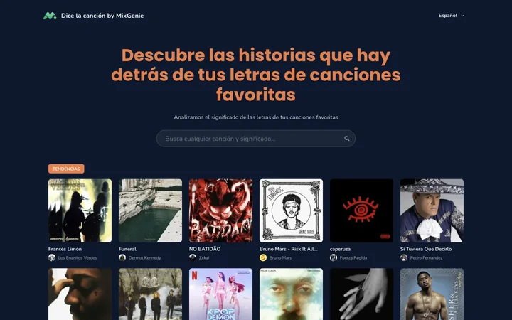 Dice la canción product preview