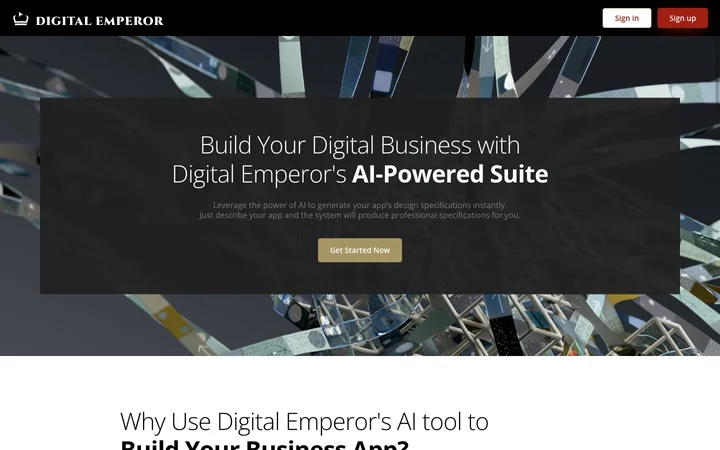Digital Emperor product preview