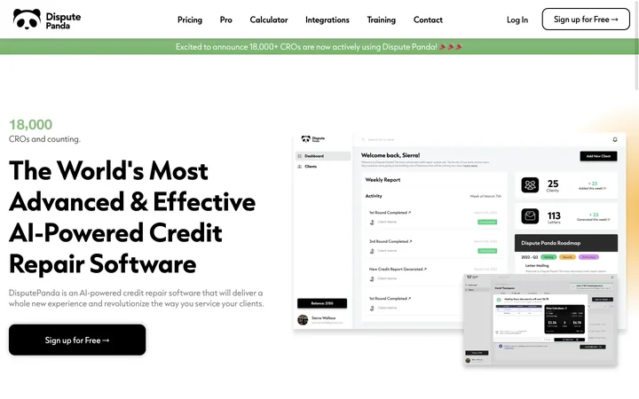 Dispute Panda product preview