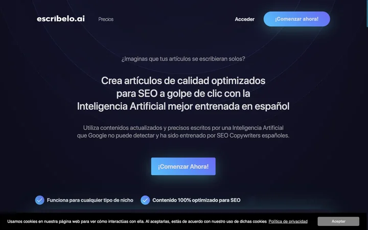 Escríbelo product preview