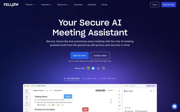 Fellow product preview
