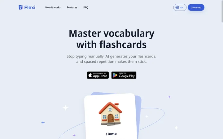Flexi: Vocabulary Flashcards product preview