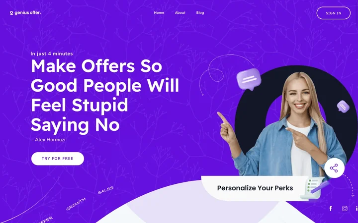 Genius Offer AI product preview