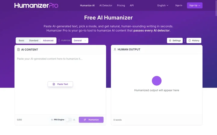 Humanizer Pro product preview