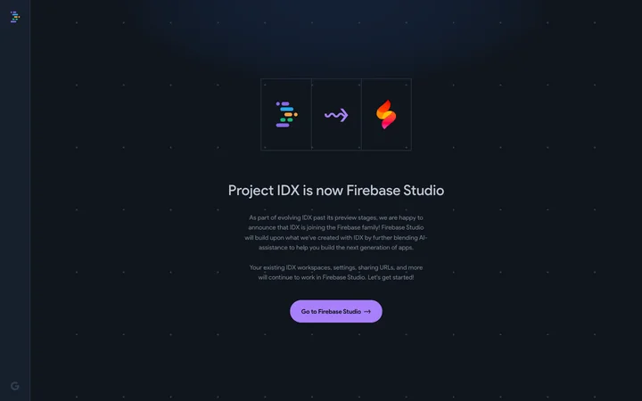 Project IDX product preview