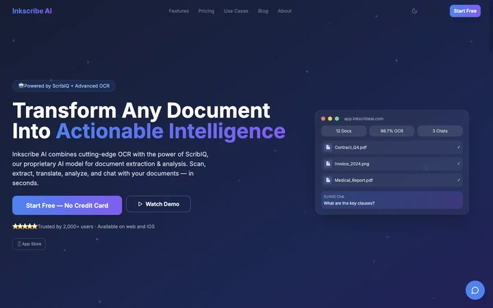 Inkscribe AI product preview