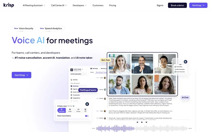 Krisp product preview