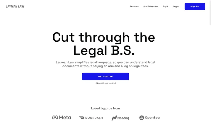 Layman Law product preview