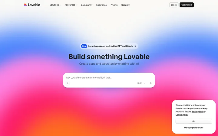 Lovable product preview