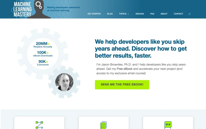 Machine Learning Mastery product preview