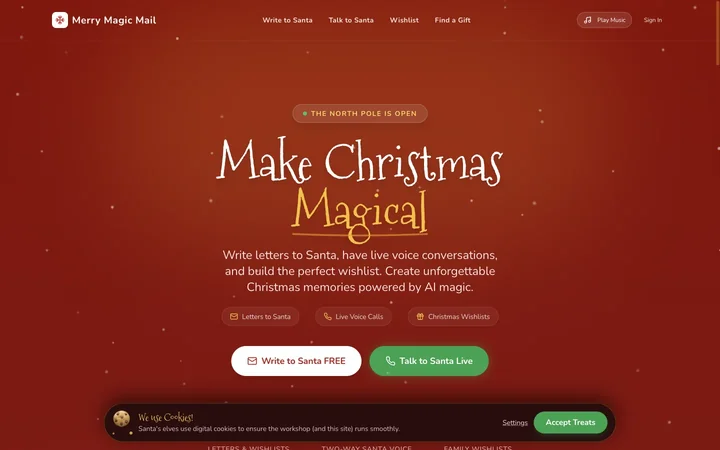 Merry Magic Mail product preview