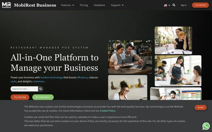 MobiRest Business product preview