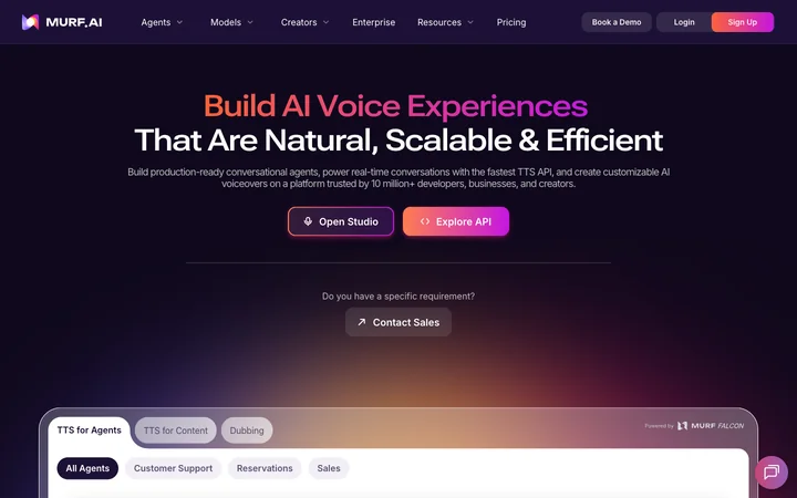 Murf AI product preview