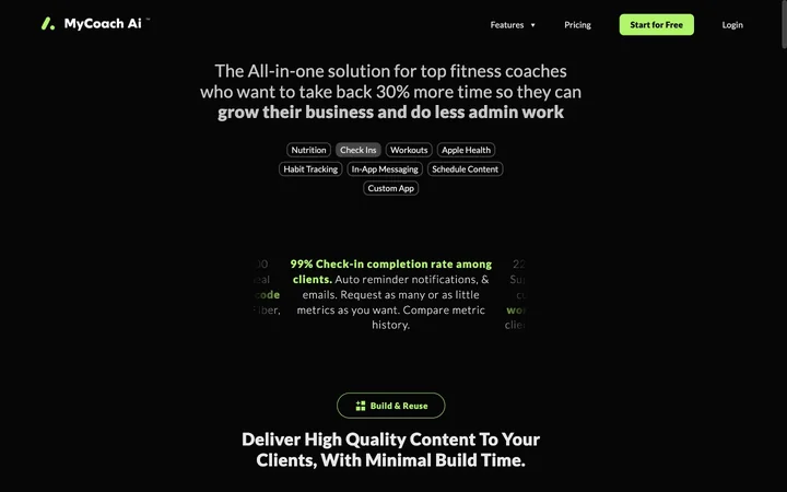 MyCoach Ai 제품 미리보기