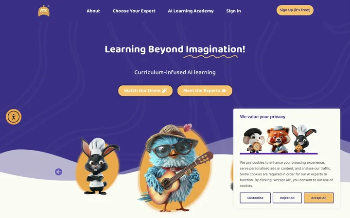 MyThinkingCap product preview