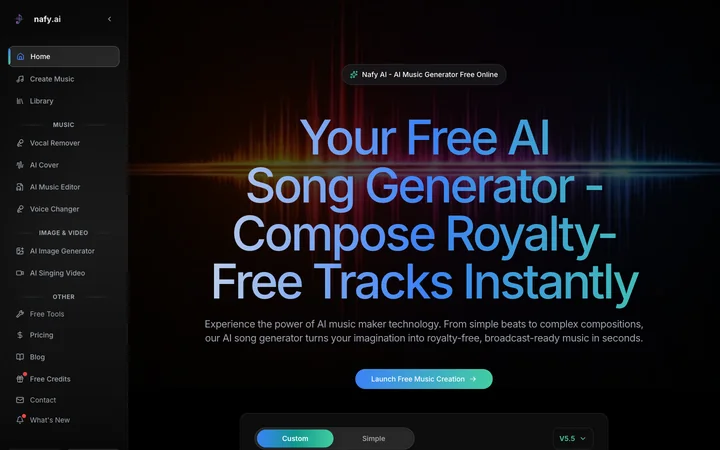 Nafy AI product preview