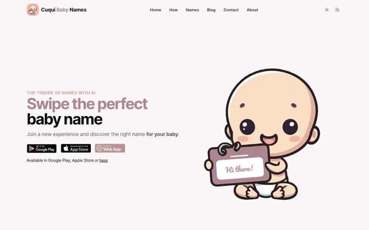 Cuqui Baby Names product preview