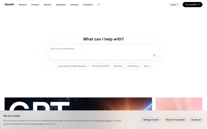 OpenAI product preview