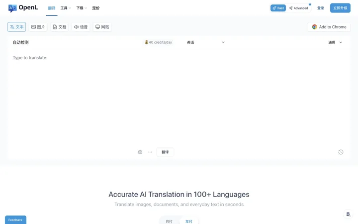 OpenL Translate 제품 미리보기