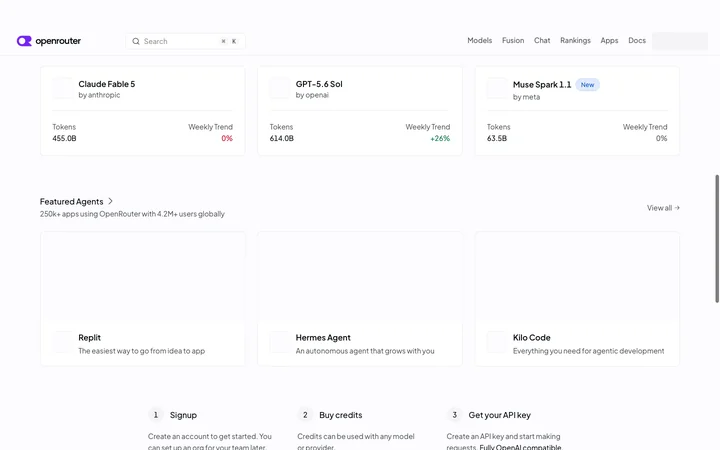 OpenRouter product preview