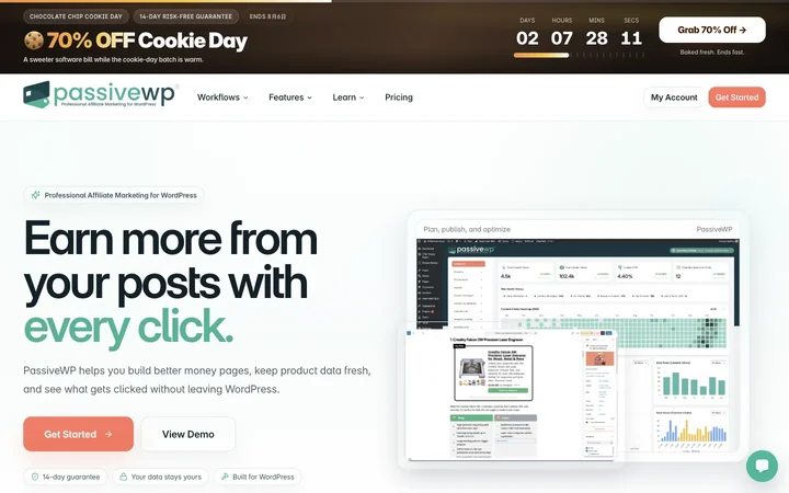 PassiveWP product preview