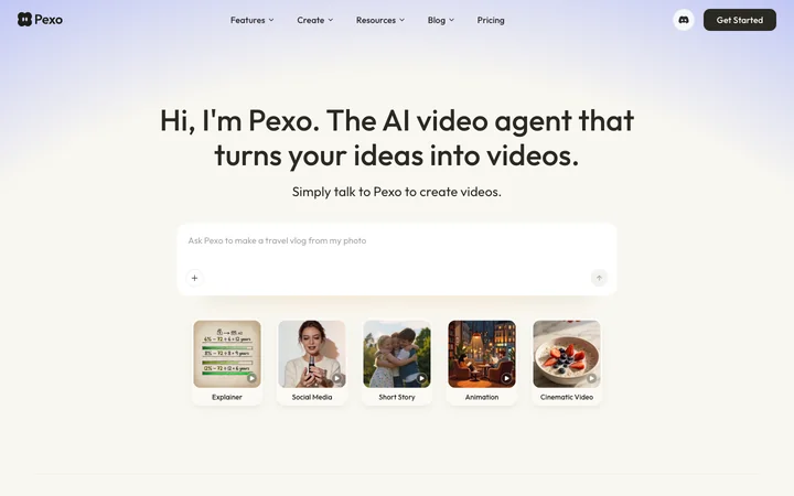 Pexo product preview