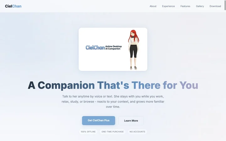 CielChan product preview