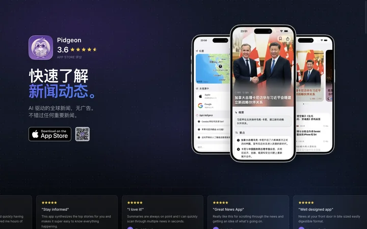 Pidgeon product preview