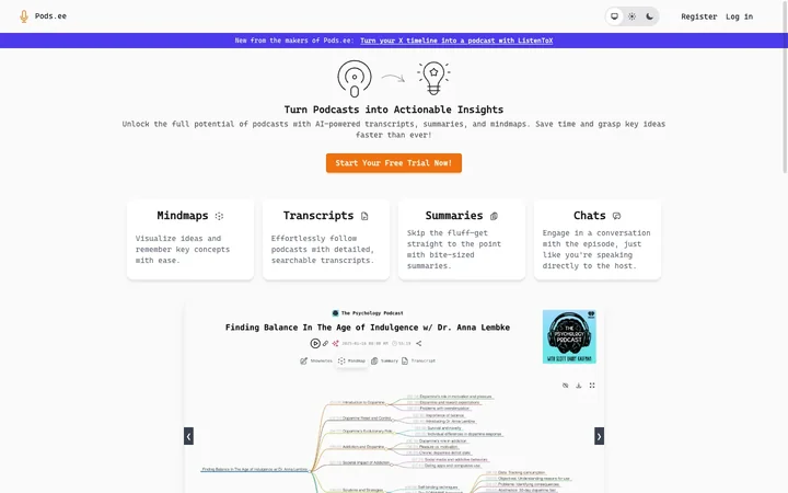 Podsee product preview