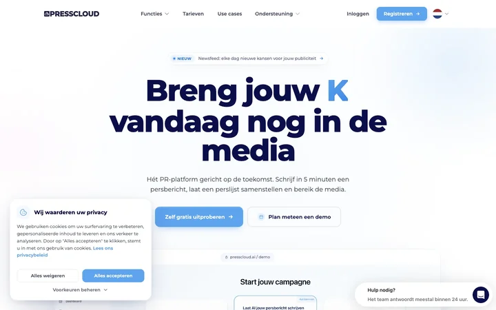 Presscloud product preview