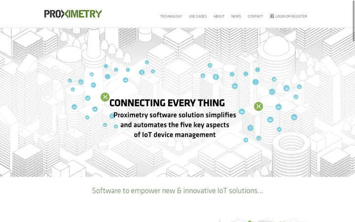 Proximetry product preview