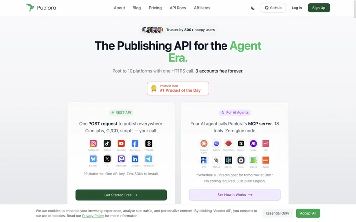 Publora product preview