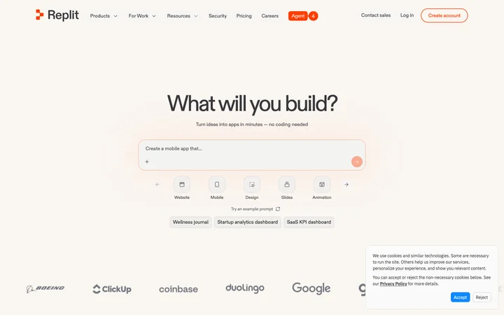 Replit product preview