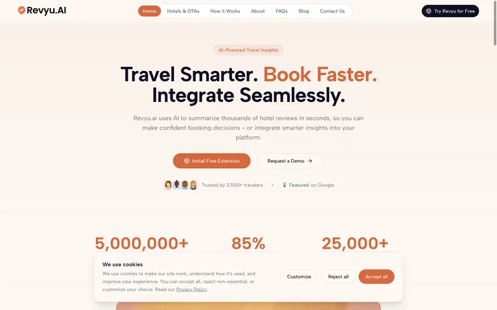 Revyu.ai product preview